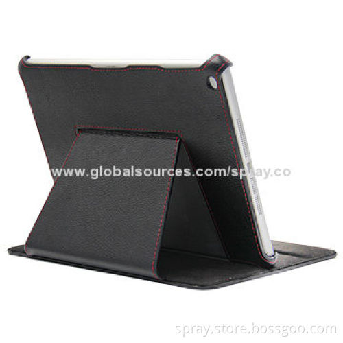 PU Leather Folio Case Smart Cover with Stand Function for iPad Air